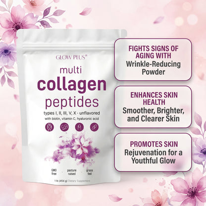 GlowPlus® MultiCollagen Peptide Powder